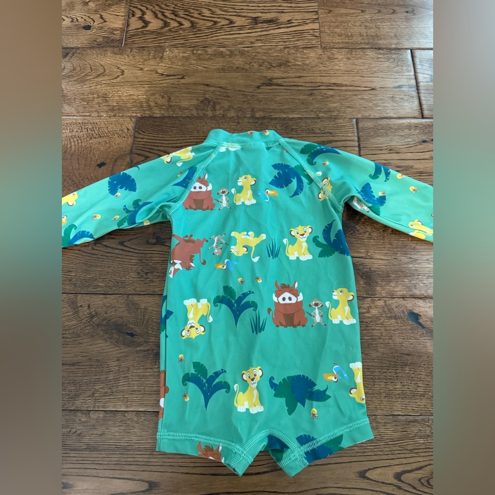 Hanna Andersson x Disney The Lion King Swim Rash Guard Size 3-6 Month - Picture 2 of 3